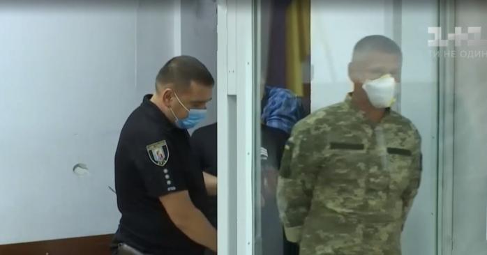Суд заарештував майора, який тяжко травмував трьох курсанток, скріншот відео