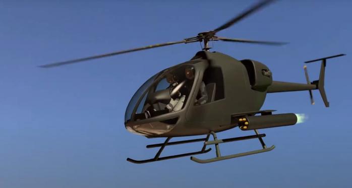 Ударний вертоліт «Кіборг» розробляють для ЗСУ. Скріншот YouTube 