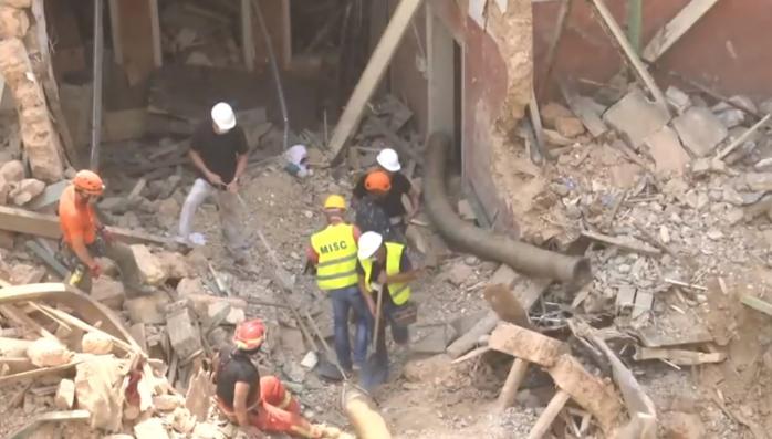 «Сердцебиение» обнаружили под завалами спустя месяц после взрыва в Бейруте