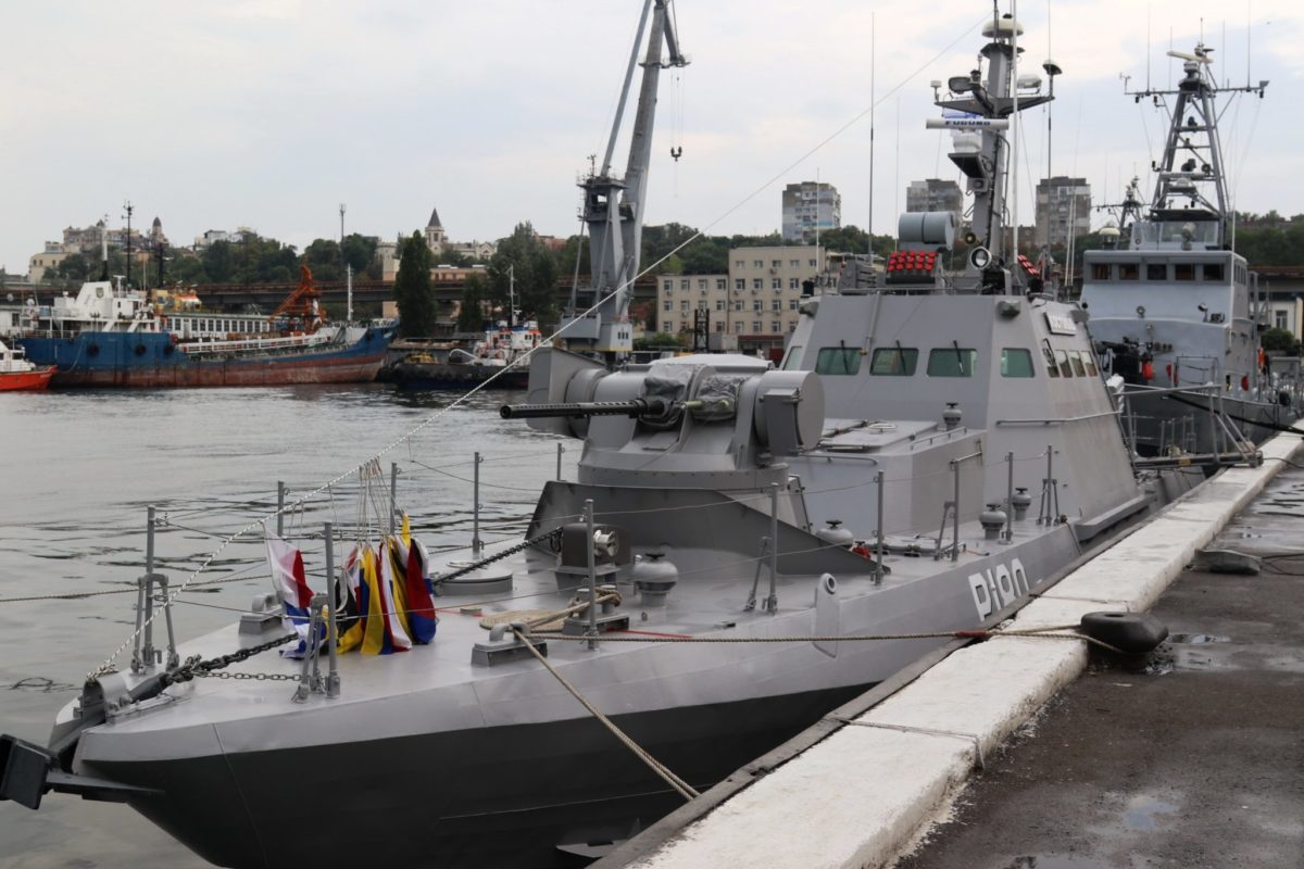 Катер «Костопіль» поповнив склад ВМС. Фото: armyinform.com.ua