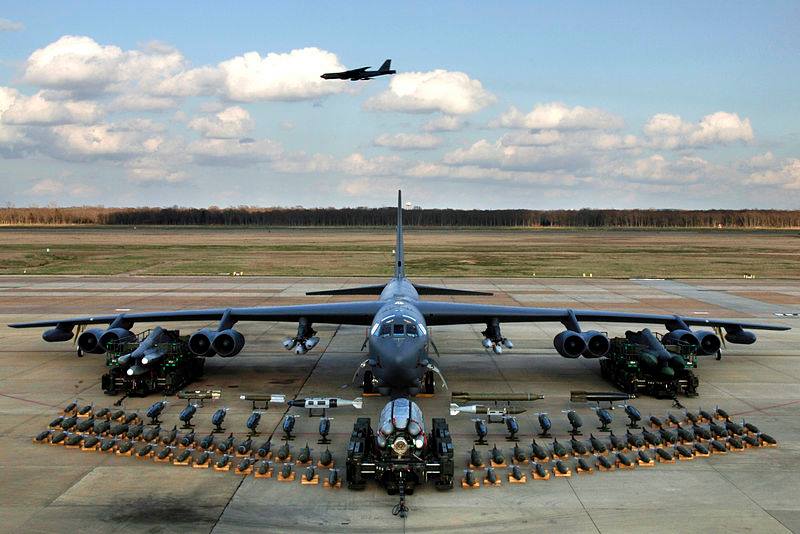 Бомбардувальники США ввійшли у повітряний простір України. Фото: Генштаб ЗСУ