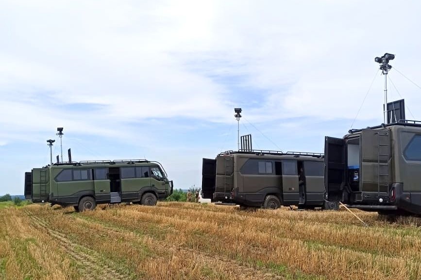 Западную границу Украины усилили тепловизионными комплексами. Фото: ГПСУ