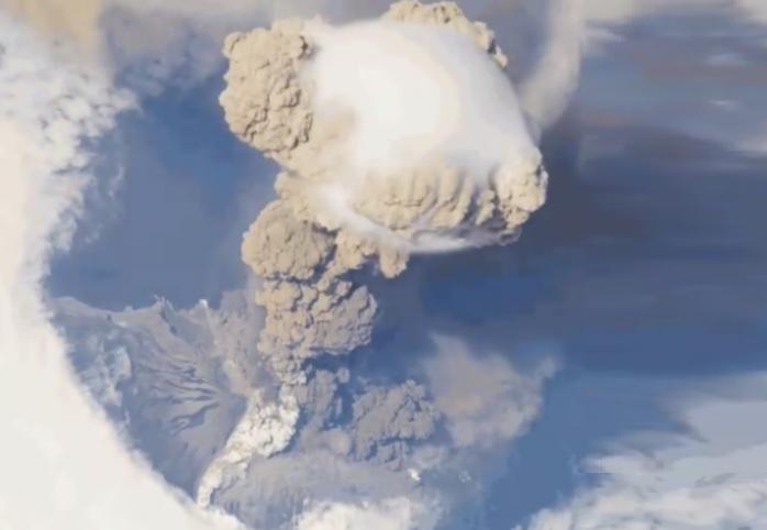 Гигантский столб вулканического пепла накрыл часть Эквадора — новости мира