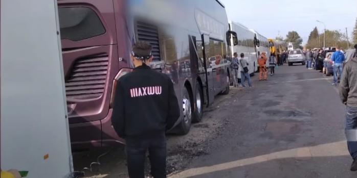 Более 600 граждан Молдовы застряли на украино-венгерской границе, скриншот видео