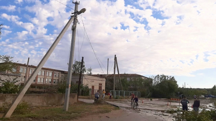 Последствия непогоды в Херсонской области, фото: ГСЧС