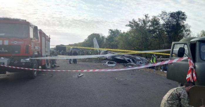 Катастрофа Ан-26 на Харківщині. Фото: Нацполіція