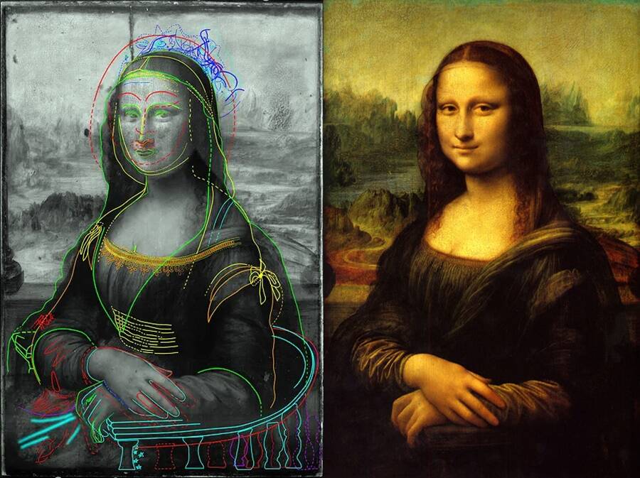 Секрет портрета Мони Лізи розкрили вчені. Фото: Naked science