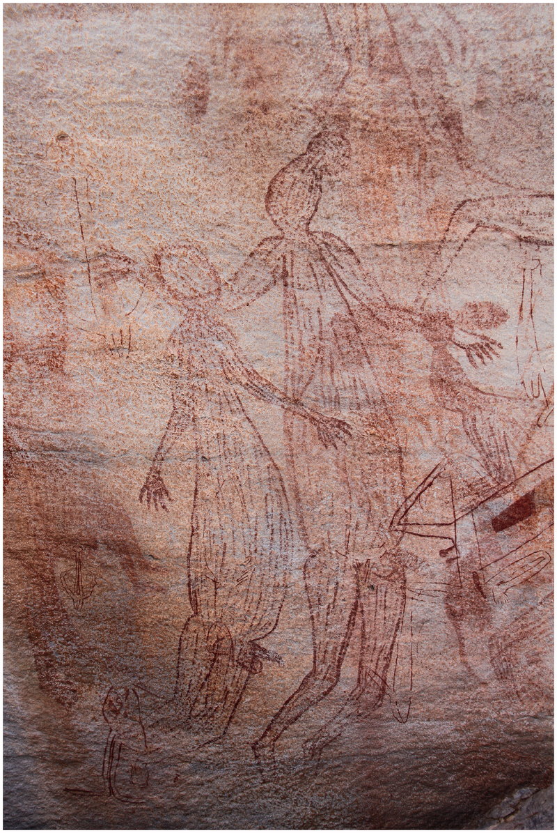 Новий стиль тисячолітніх наскельних малюнків виявили в Австралії. Фото: Australian Archaeology