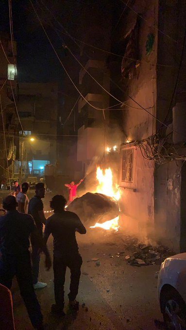 В Бейруте снова раздался взрыв. Фото: twitter.com/DetailsYemen