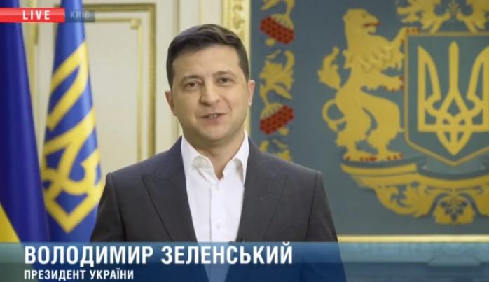 Опрос в день выборов анонсировал Зеленский в видеообращении к украинцам