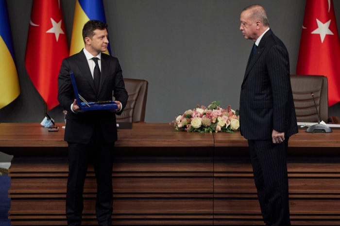 Владимир Зеленский и Реджеп Тайип Эрдоган, фото: Офис президента