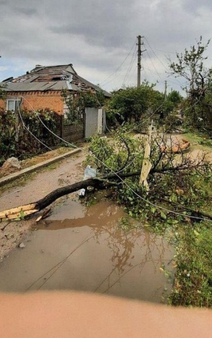 Последствия непогоды в Кропивницком, фото: горсовет Кропивницкого
