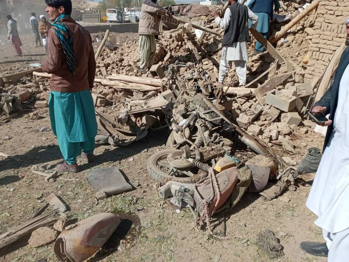 Взрыв в Афганистане. Фото: Радио Свобода