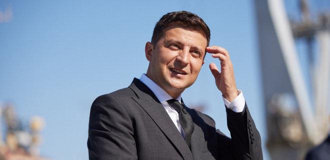 Опитування Зеленського профінансує його партія, фото — Ліга