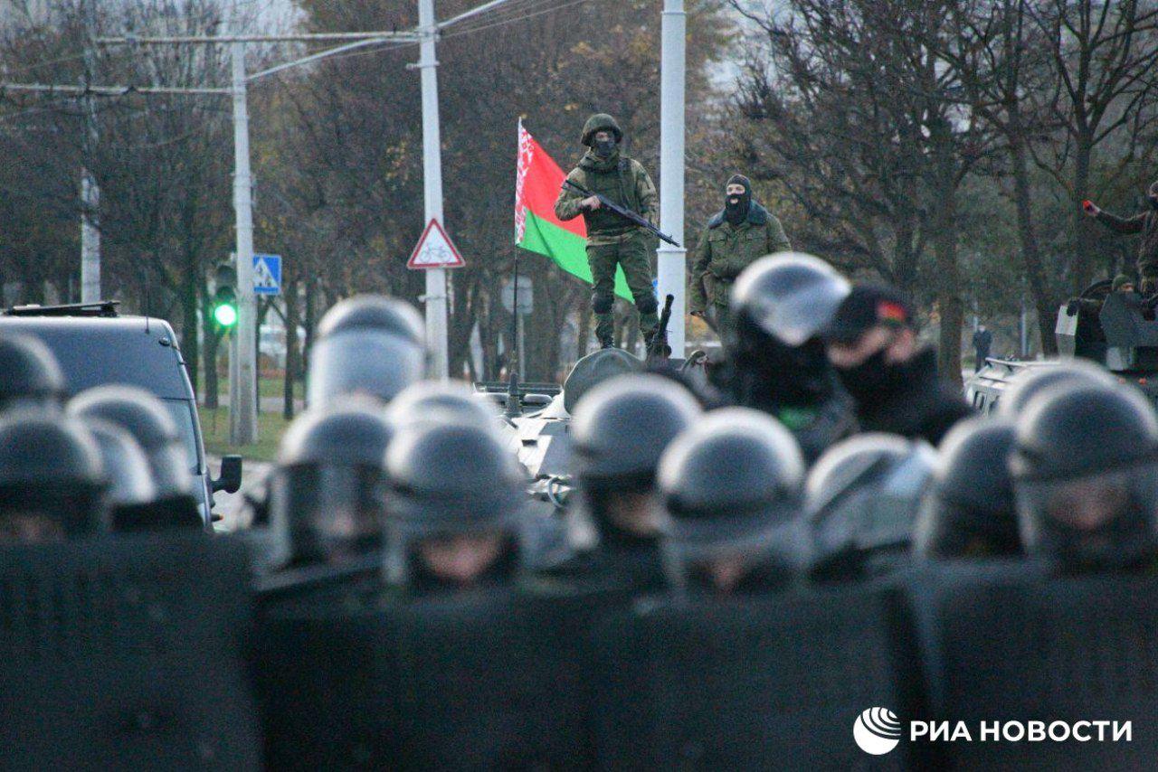 Силовики в Беларуси. Фото: РИА Новости