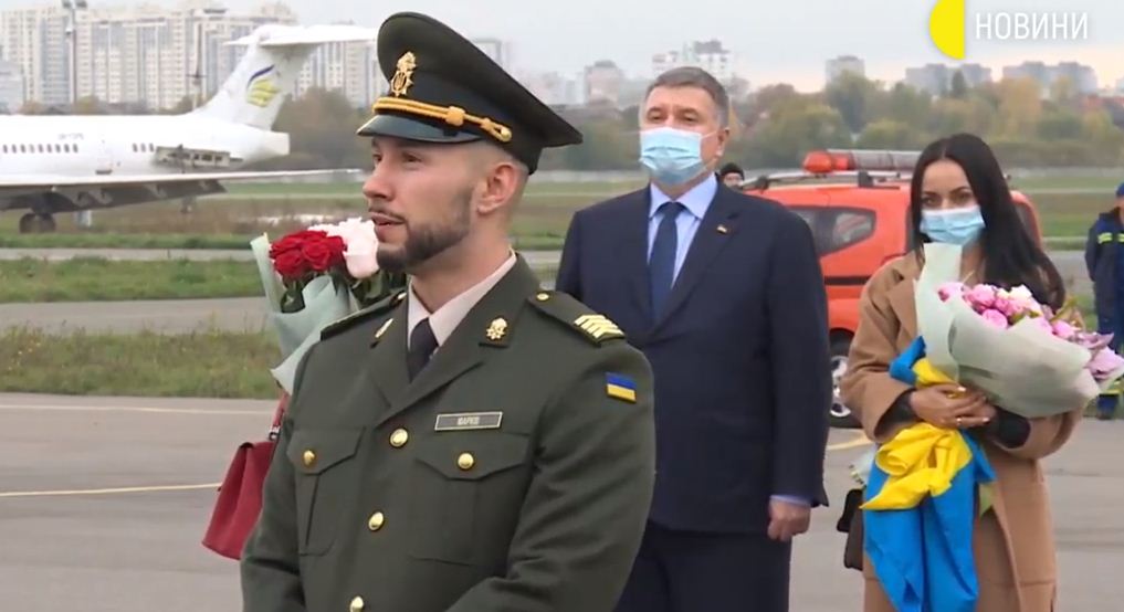 Маркив вернулся в Украину, скриншот видео