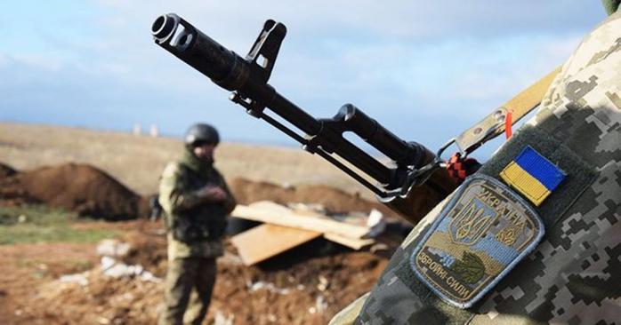 Бойцы ООС сбили беспилотник боевиков, фото: «Українська політична арена»