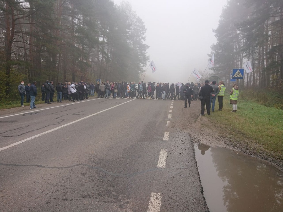 Протест ФОПов. Фото: Укринформ