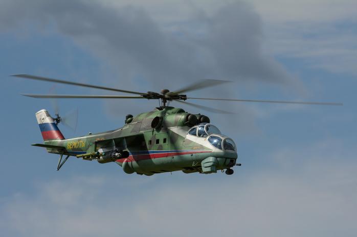 Вертоліт Мі-24 російської армії. Фото: flickr.com