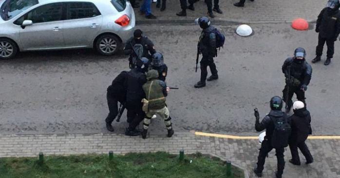 Разгон протестующих в Минске. Фото: TUT.BY