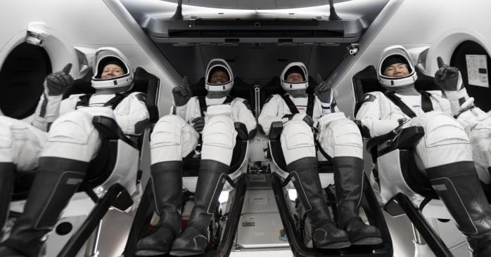 Экипаж Crew-1, фото: SpaceX