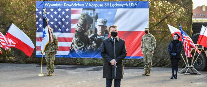 США увеличили военный контингент в Польше, фото — Минобороны Польщи