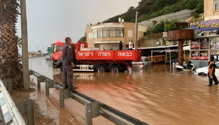 Наводнения охватили Израиль