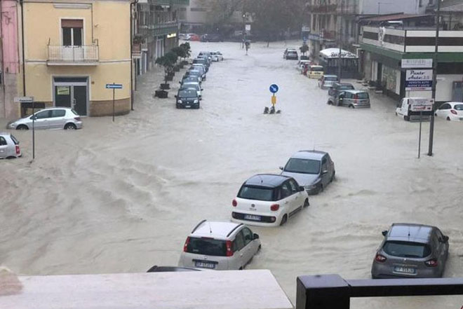 Наводнения в Италии