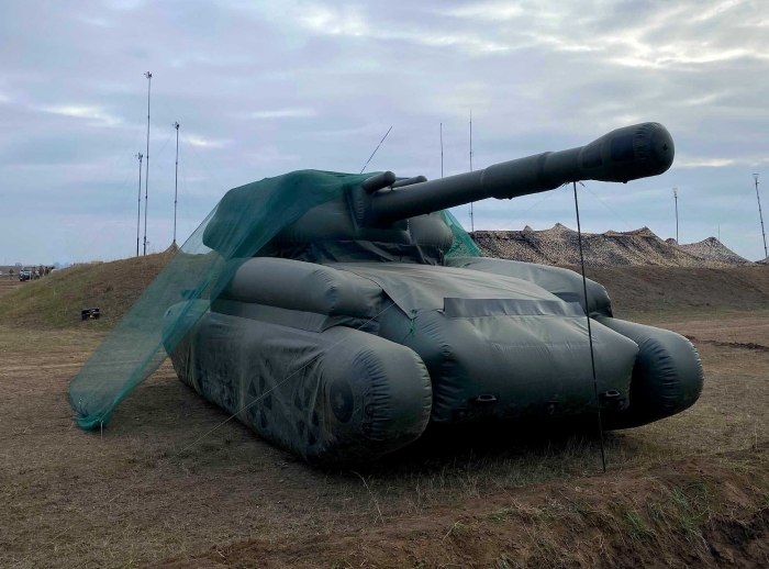 Артиллерийский макет 2С3 САУ «Акация», фото: «Вернись живым»