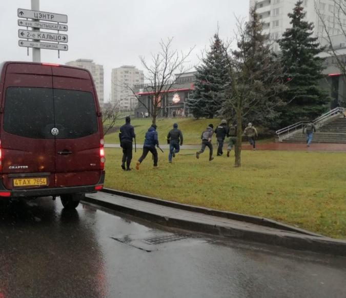 Задержание активистов в Минске. Фото: tyt.by