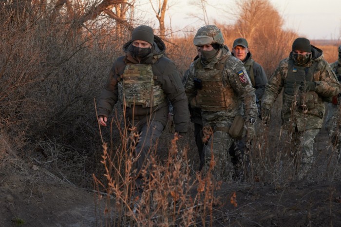 Володимир Зеленський відвідав Донбас, фото: Офіс президента