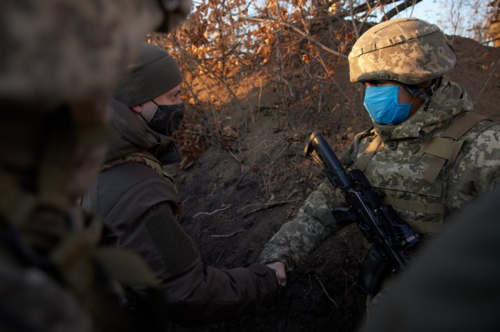 Володимир Зеленський відвідав Донбас, фото: Офіс президента