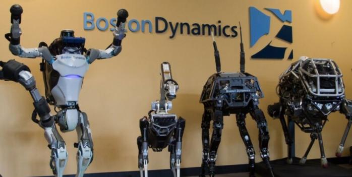 Роботи Boston Dynamics, фото: Hitecher