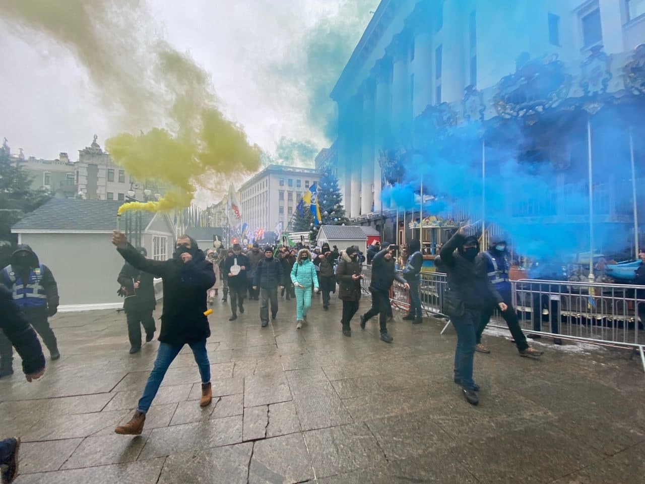 Протесты в Киеве. Источник: Бабель