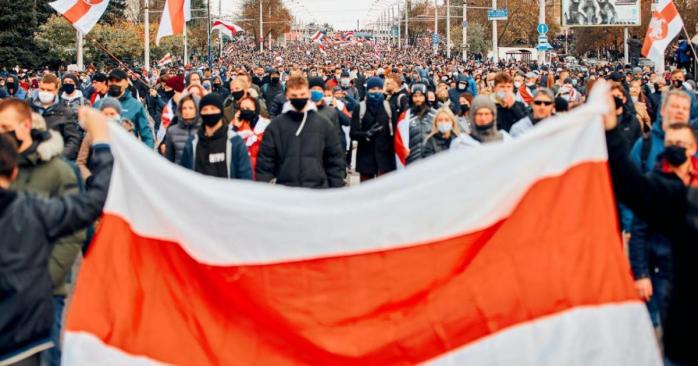 Під час протестів у Білорусі, фото: «Фотографы против»