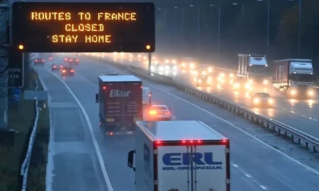 Все маршруты во Францию закрыты. Источник: Карточный Домик: Европа