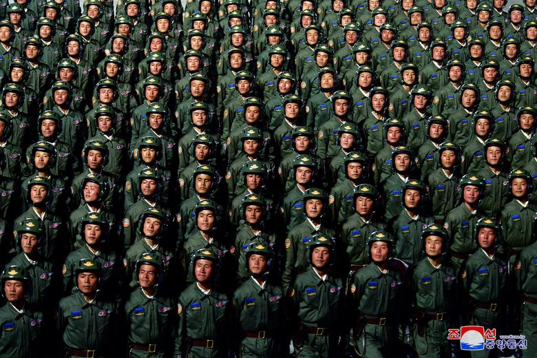 Северная Корея празднует 75-ю годовщину под руководством Трудовой партии КНДР - тоталитарной правящей партии страны / октябрь 2020 / Reuters