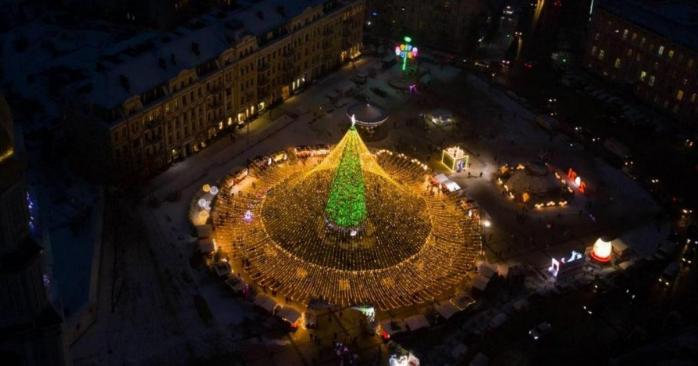 Главная елка Украины, фото: «Укринформ»