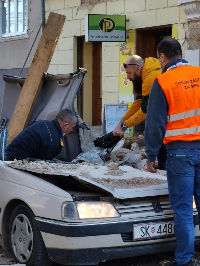 В Хорватии произошло мощное землетрясение, фото: Jutarnji list