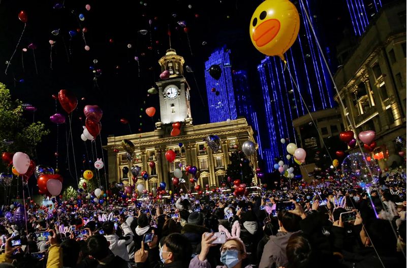 Ухань, Китай. Світ зустрів Новий рік в умовах обмежень через коронавірус, фото — Reuters