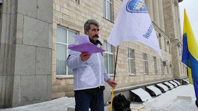 Протести в Черкасах. Фото: Прочерк