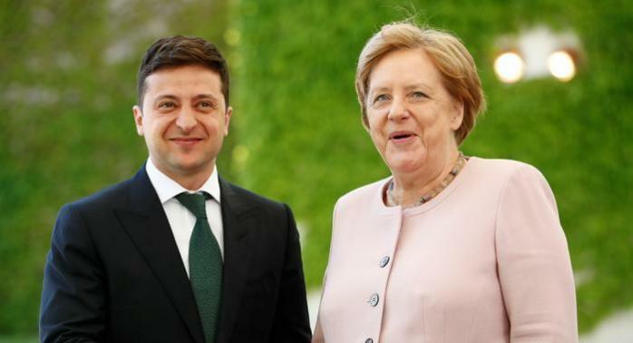 Зеленский и Меркель. Фото: Reuters