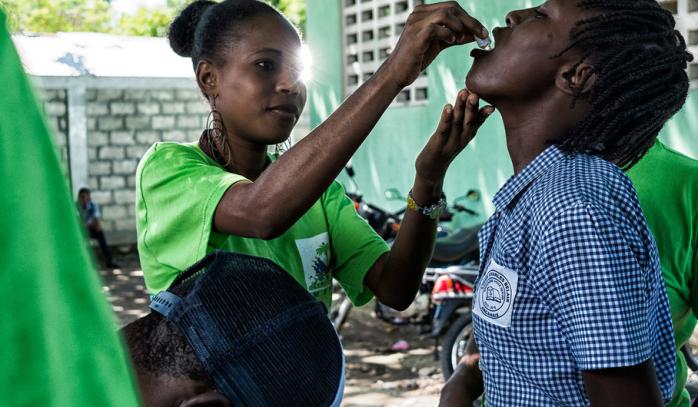 Україна допоможе грошима у боротьбі з холерою на Гаїті. Фото: news.un.org