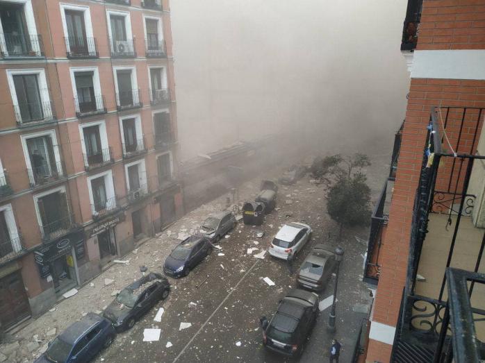 Вибух у Мадриді зруйнував багатоповерхівку