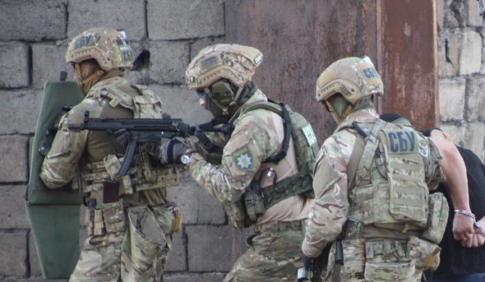 Агента ФСБ России задержали в Кропивницком. Фото: СБУ