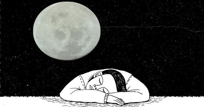 Ученые обнаружили связь между сном и фазами Луны, фото: