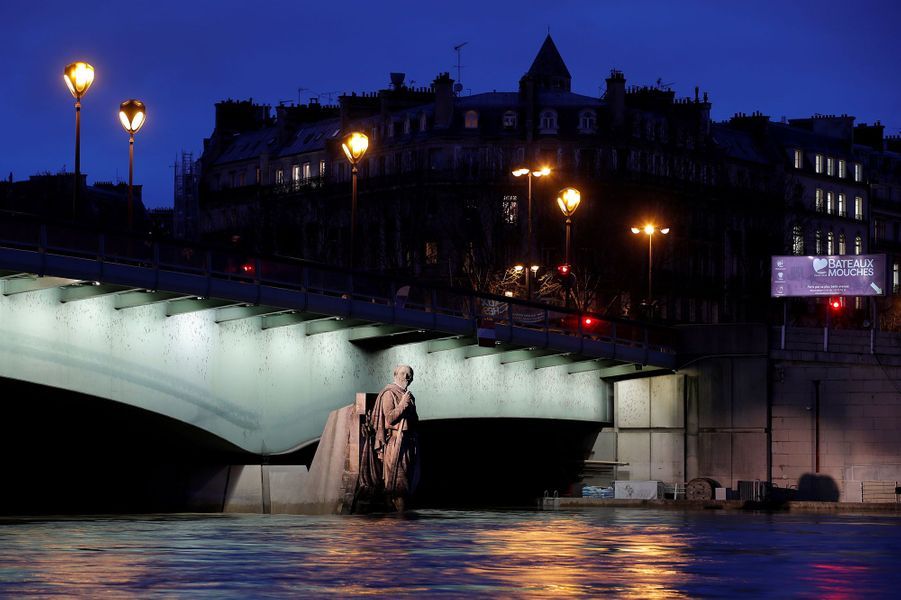 Наводнение в Париже. Фото: Le Parisien