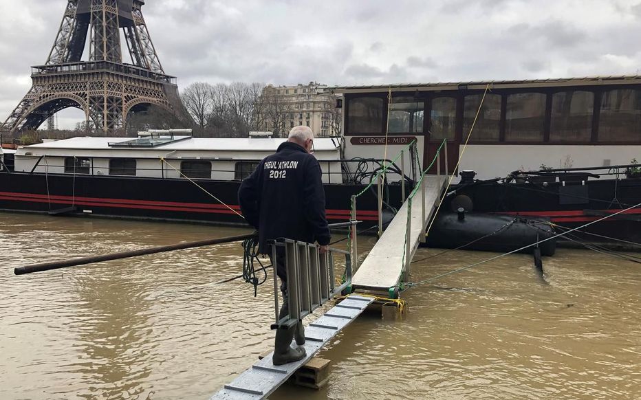 Затоплення Парижа. Фото: Le Parisien