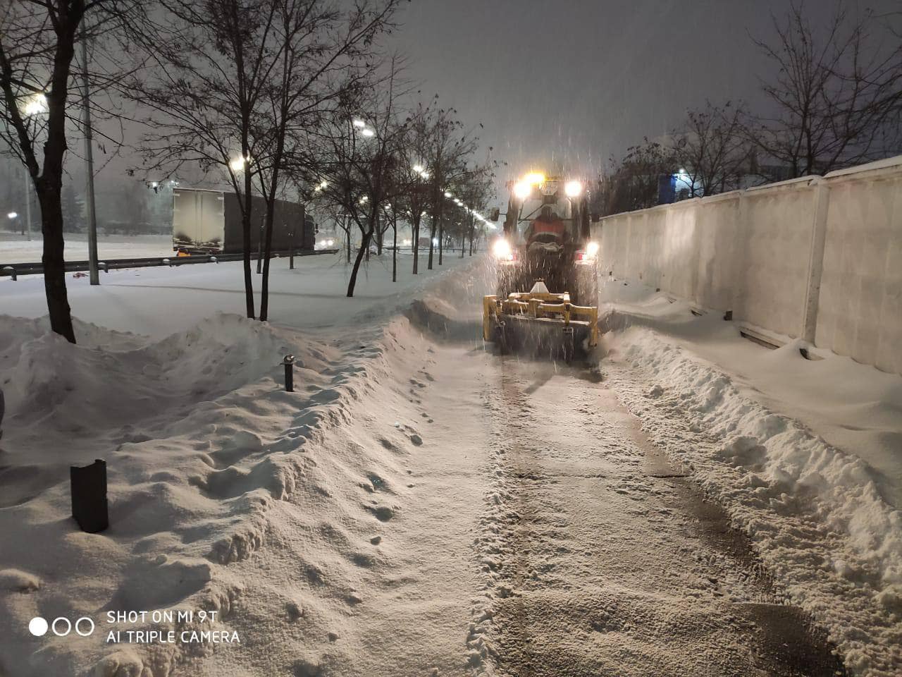 Снігопади в Україні. Фото: Укравтодор