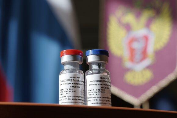 Российскую COVID-вакцину официально запретили в Украине. Фото: m24.ru